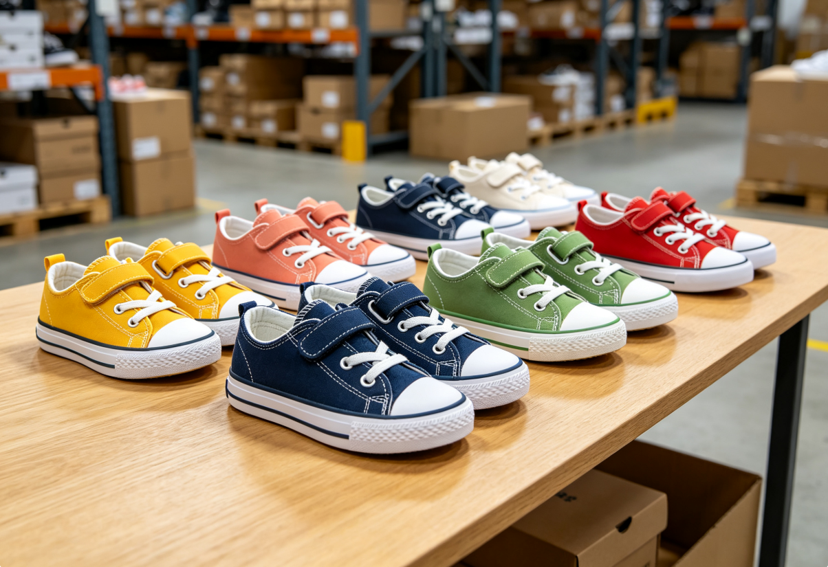 Kids Canvas Shoes Warehouse Batch